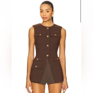 ALL THE WAYS Dallis Top in Brown